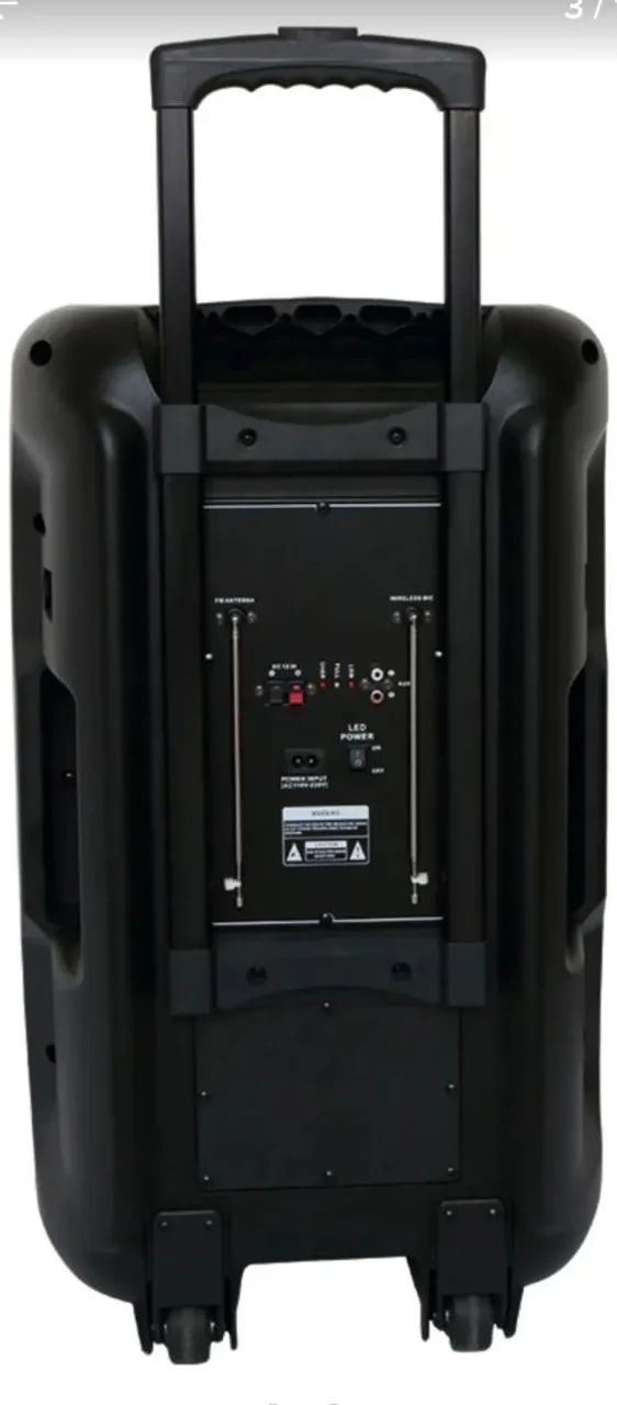 Caixa de Som Portátil SUMAY com Bluetooth - Foto 2