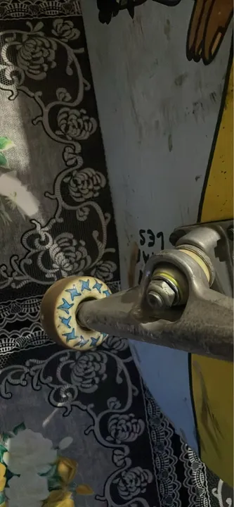 Skate profissional em bom estado