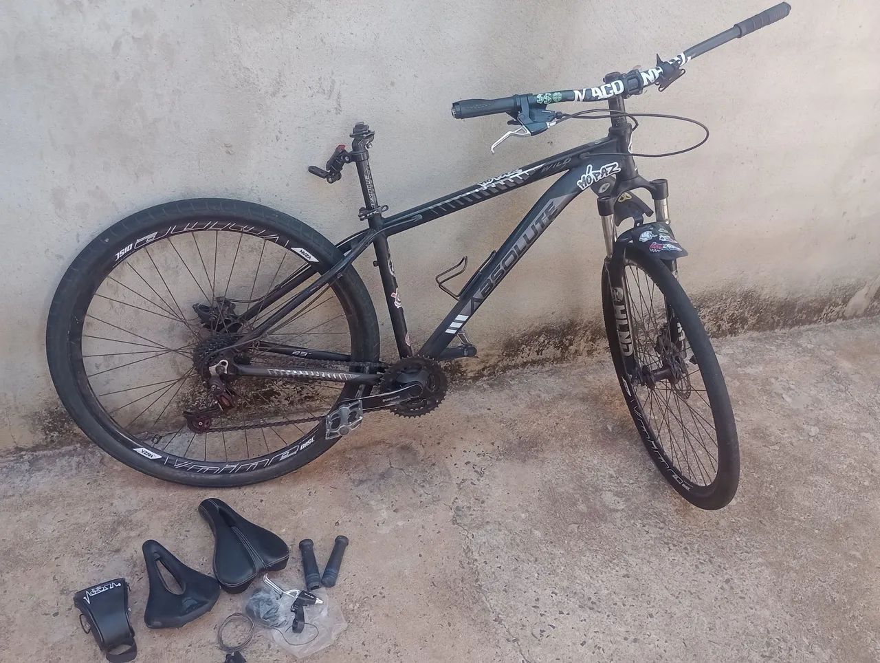 Aro 29, freio a disco, de alumínio.... - Foto 2