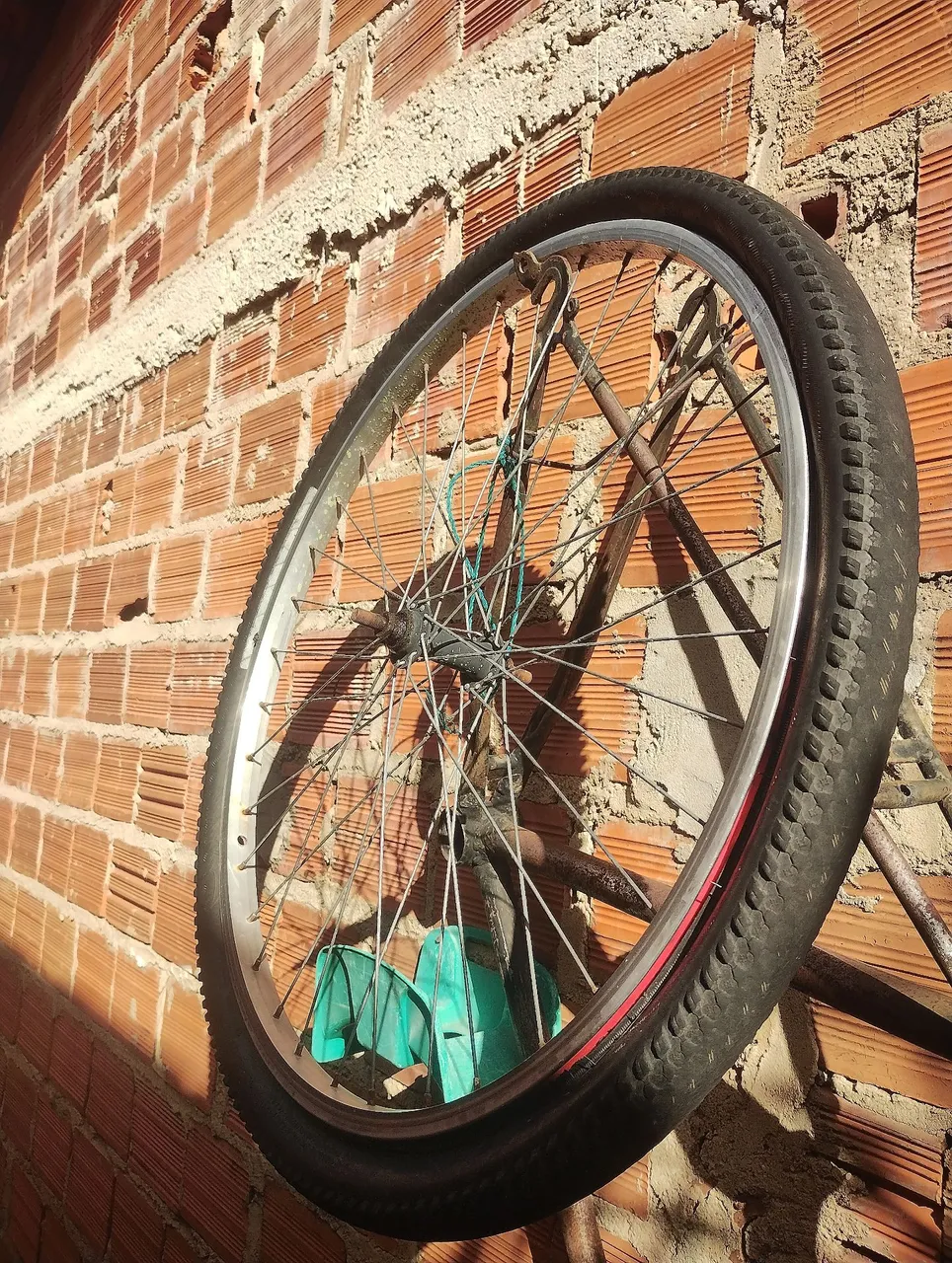 Roda de Bicicleta Aro 26 com Pneu