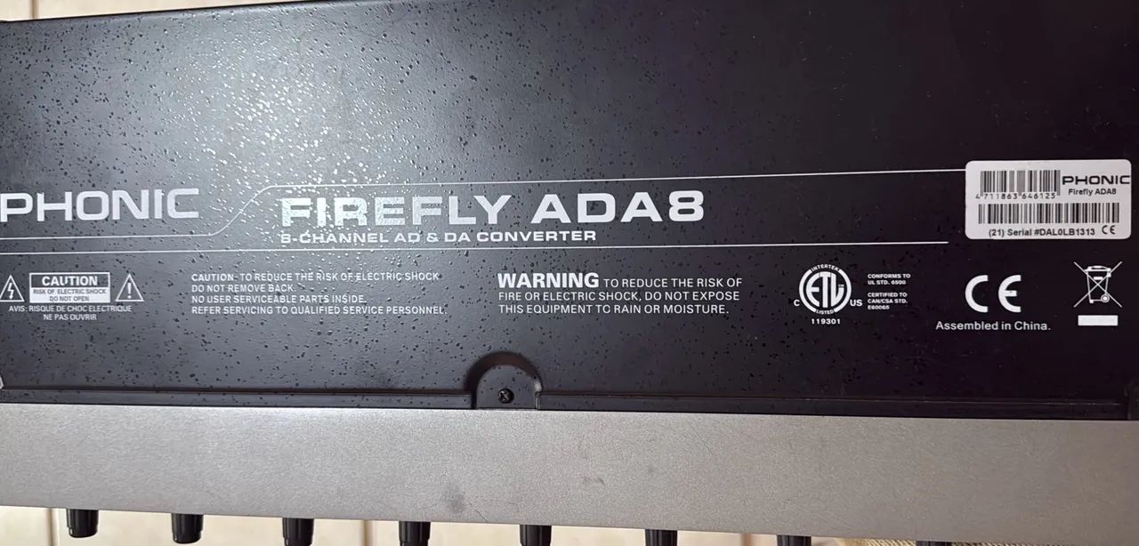 Interface de Áudio Phonic Firefly ADAB 8 - Foto 4