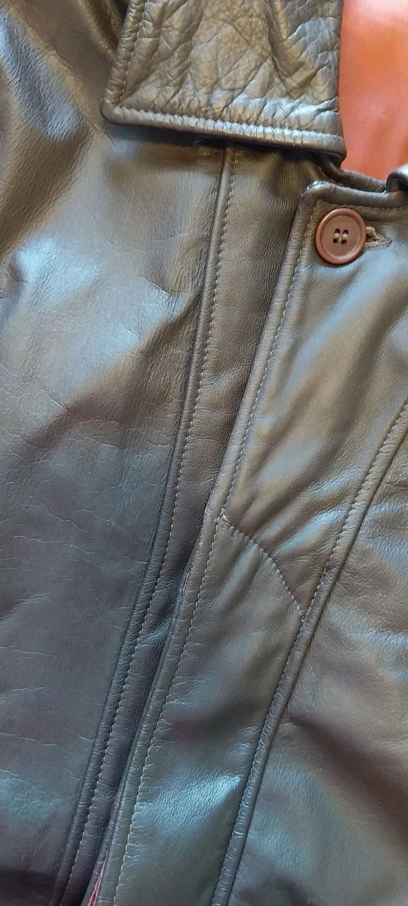 Jaqueta de Couro Masculino - Foto 2