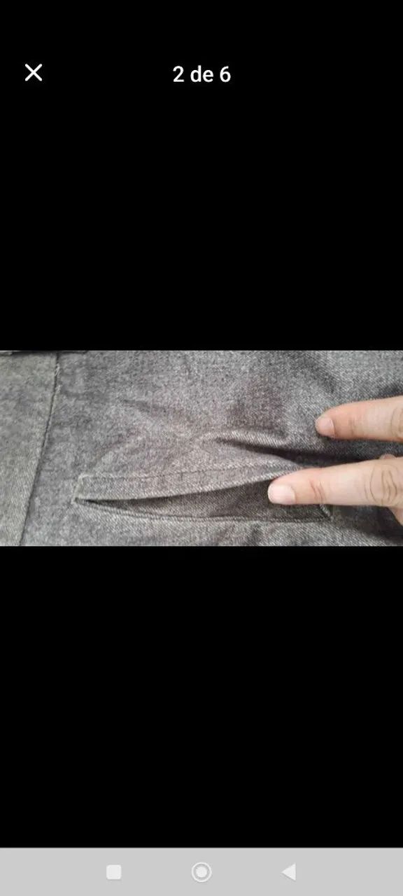 Calça Social Marrom - Conforto e Elegância - Foto 3