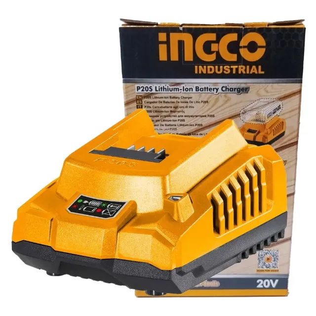 Carregador Bateria Inteligente 20v Bivolt Fcli2001-9 Ingco - Foto 3