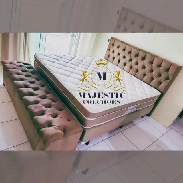 Colchão Premium massageador + Brinde box e cabeceira  - Foto 6