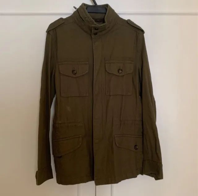 parka estilo militar zara
