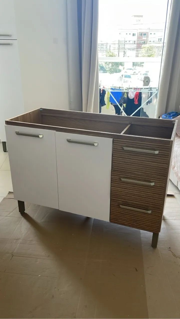 Armário pia de cozinha 