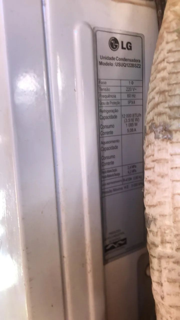 Ar Condicionado LG Inverter 12 mil bts 220 volts - Foto 2