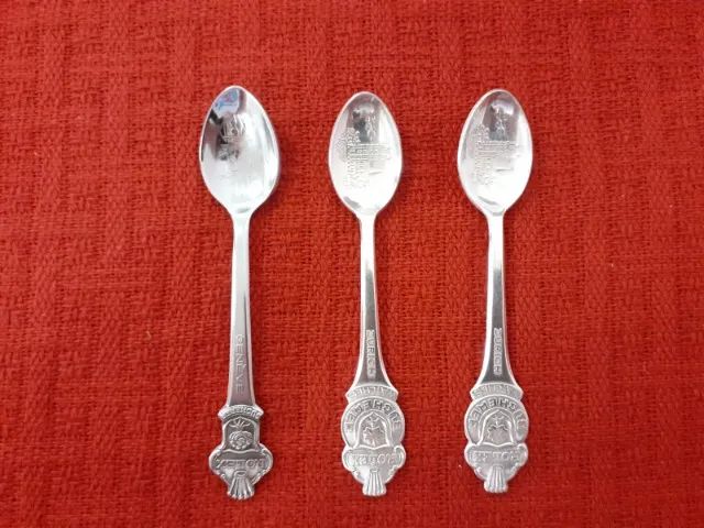 Kit com Três Colheres Rolex Bucherer