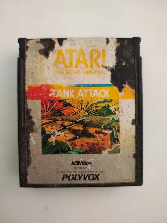 Cartucho Atari 2600- Tank Attack
