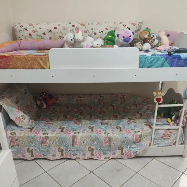 Beliche infantil com escorregador  - Foto 2