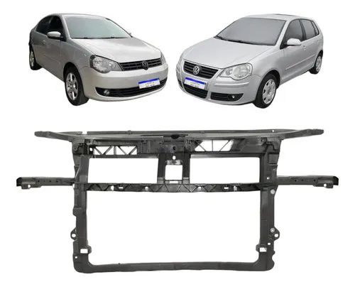 Painel Frontal Vw Polo 2007 2008 2009 2010 2011 2012 A 2014 - Foto 9