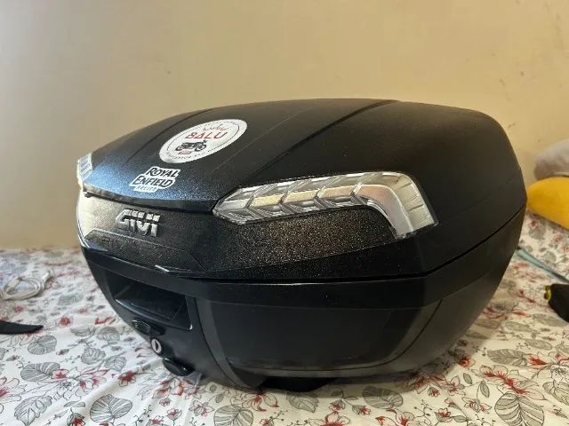 Baú Givi E46N Riviera Monolock - 46 Litros | Acompanha base + BRINDE ESPECIAL - Foto 5