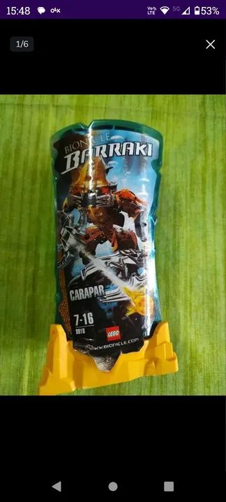 Lego Bionicle Barraki Carapar 8918 - Foto 4