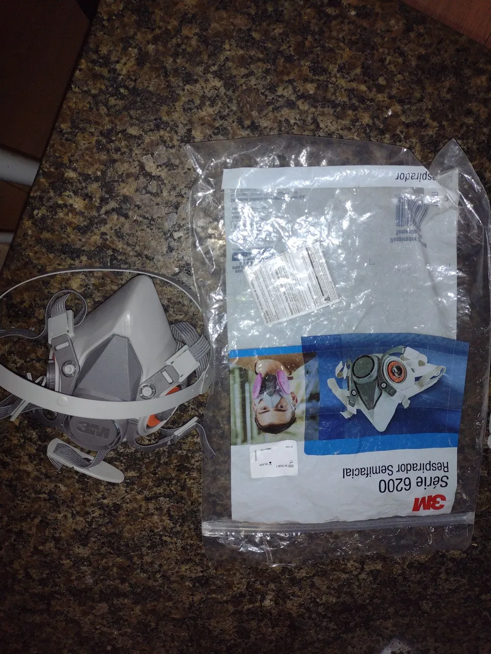 Máscara Respiratória 3M Série 6200 Semifacial
