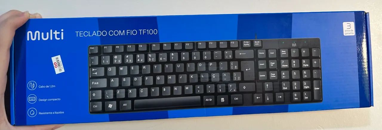 Teclado com Fio Usb - Multilaser  - Foto 2