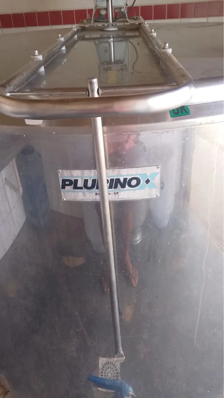 Tanque resfriado de leite plurinox 1.500 litros - Foto 2