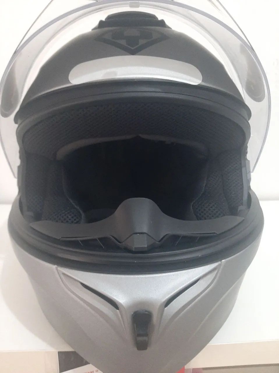 Capacete Yohe,  tamanho 56 ,  escamoteavel robocop New Pratik   - Foto 3