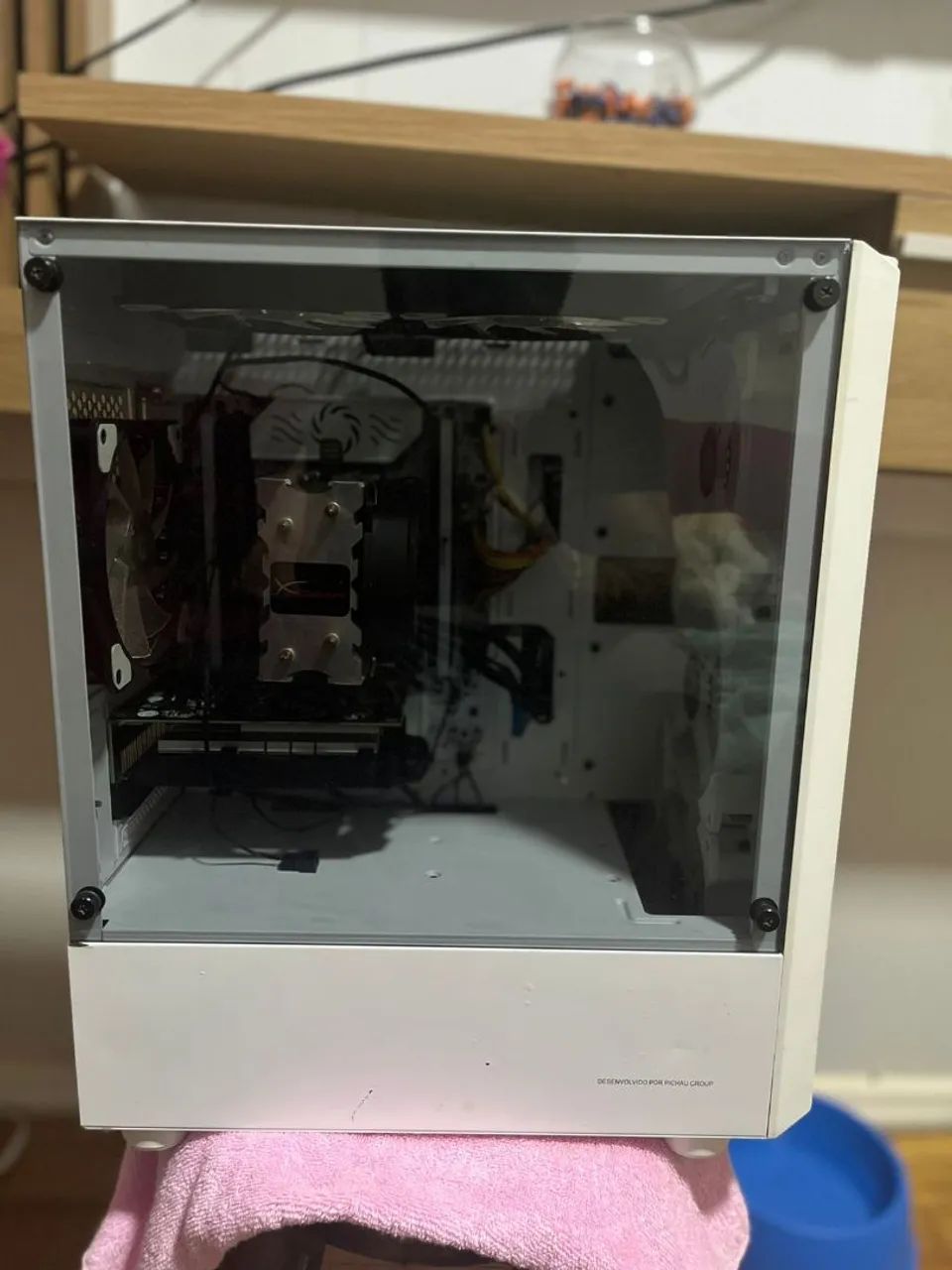 Full White Gaming PC64529512470274123