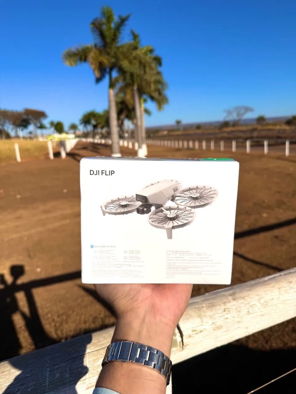 OPORTUNIDADE - DRONE DJI FLIP - LACRADO - SUPERIOR AO DJI MINI 3 - Foto 3