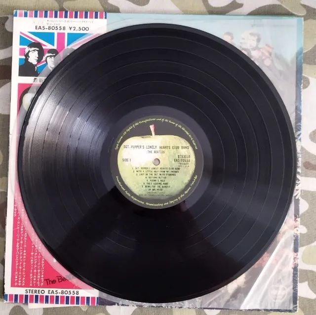 LP Vinil The Beatles Sgt. Pepper's Lonely Hearts Club Band C/ OBI, Enc. Ed. Japão P1976 - Foto 5