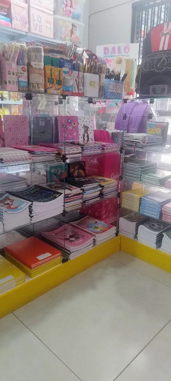 VENDO ESTRUTURA COMPLETA DE PAPELARIA E ESTOQUE - Foto 5