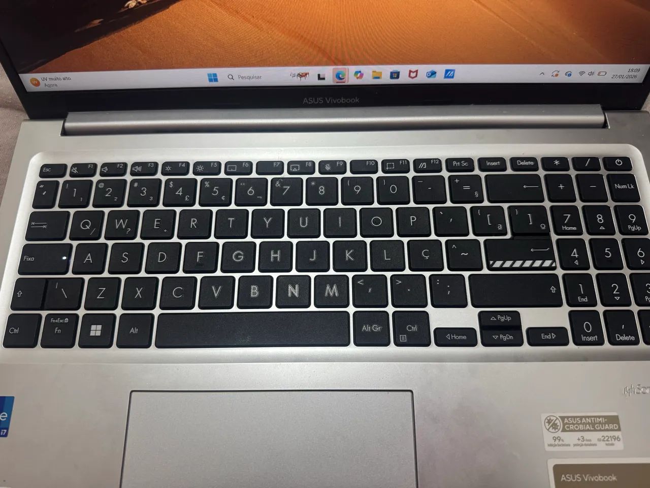 Vendo notebook Asus Vivobook Intel core i7 - Foto 4