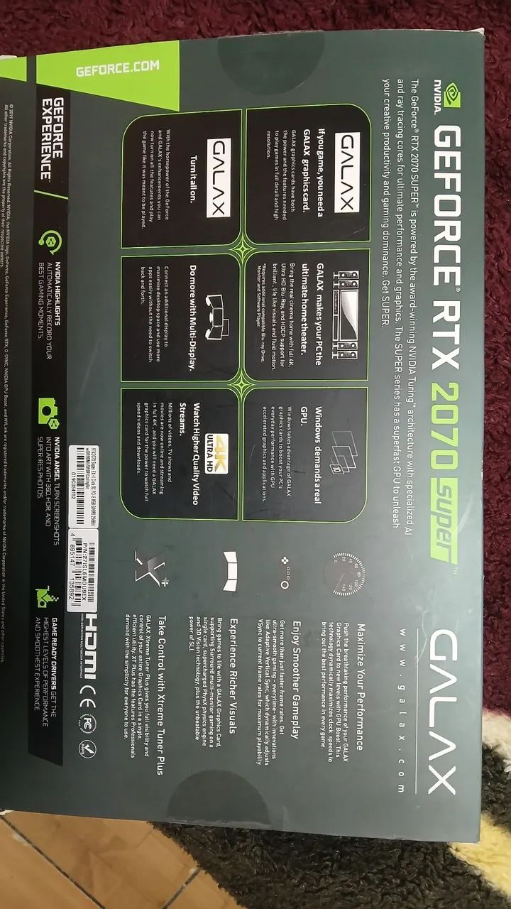 Rtx2070 galax 8gb  - Foto 2