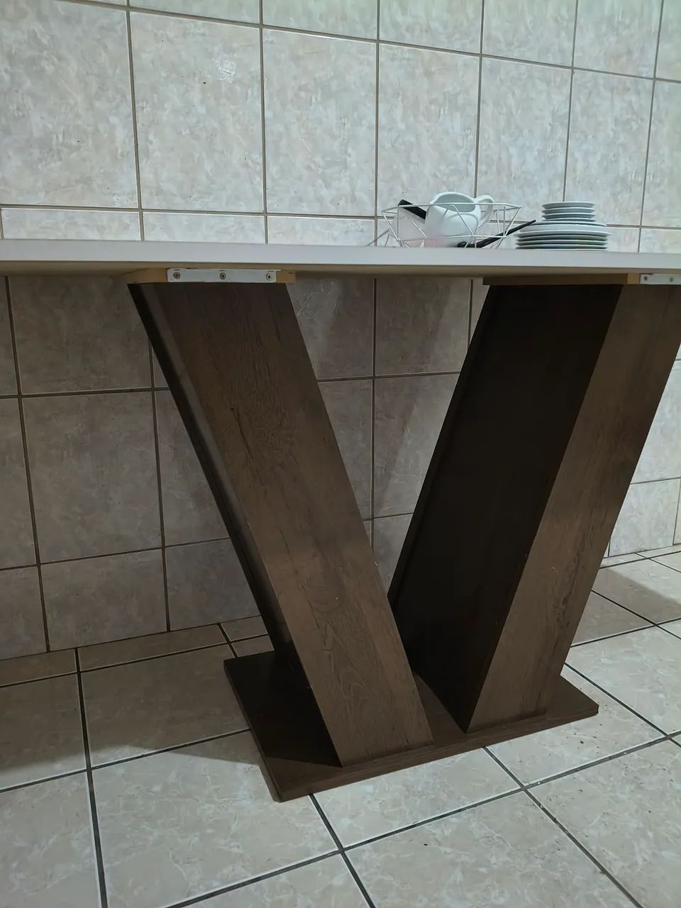 Mesa jantar com 6 cadeiras semi nova - Foto 5