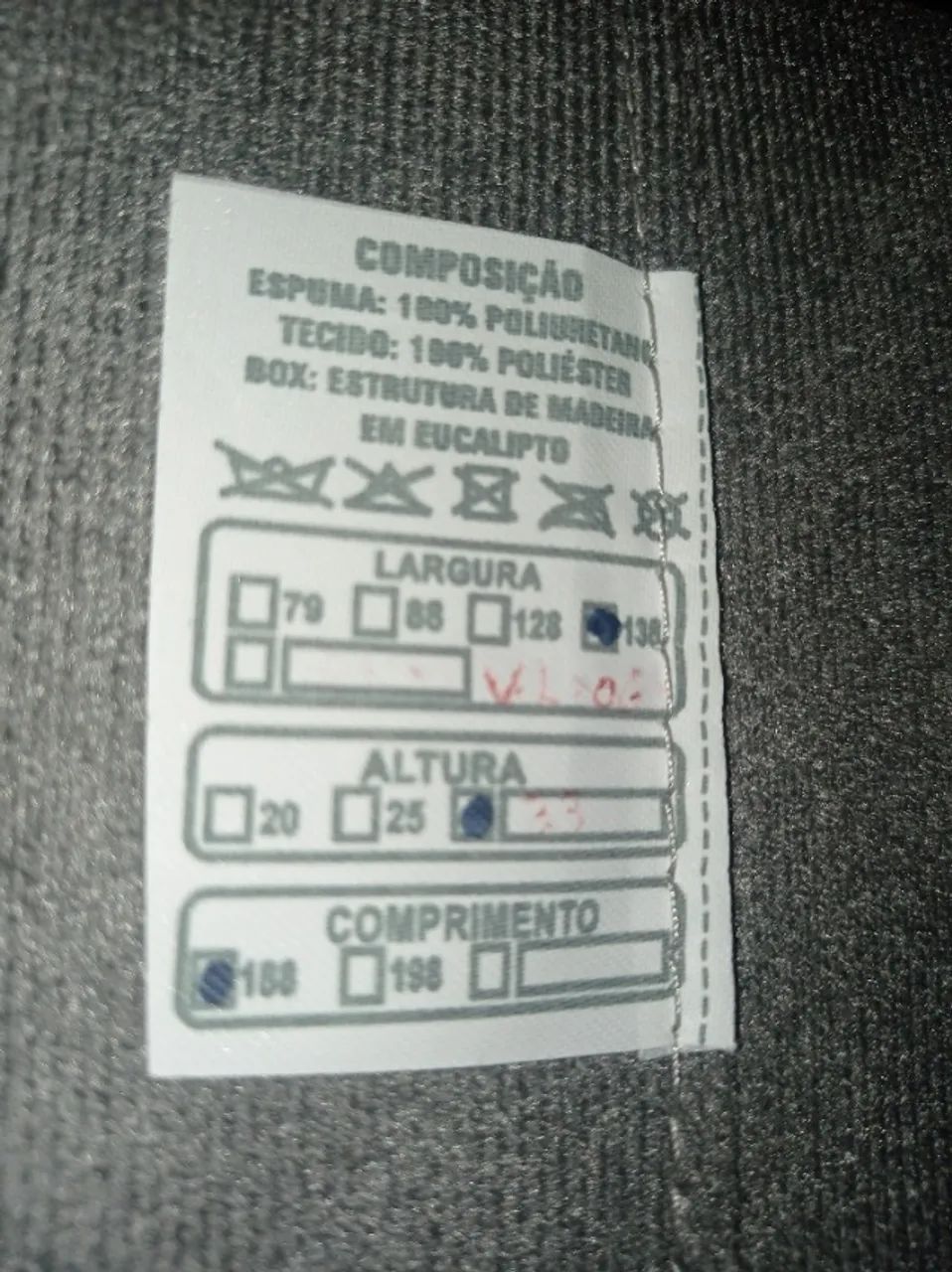 Base Cama Box Casal 'Bipartida'  - Foto 3