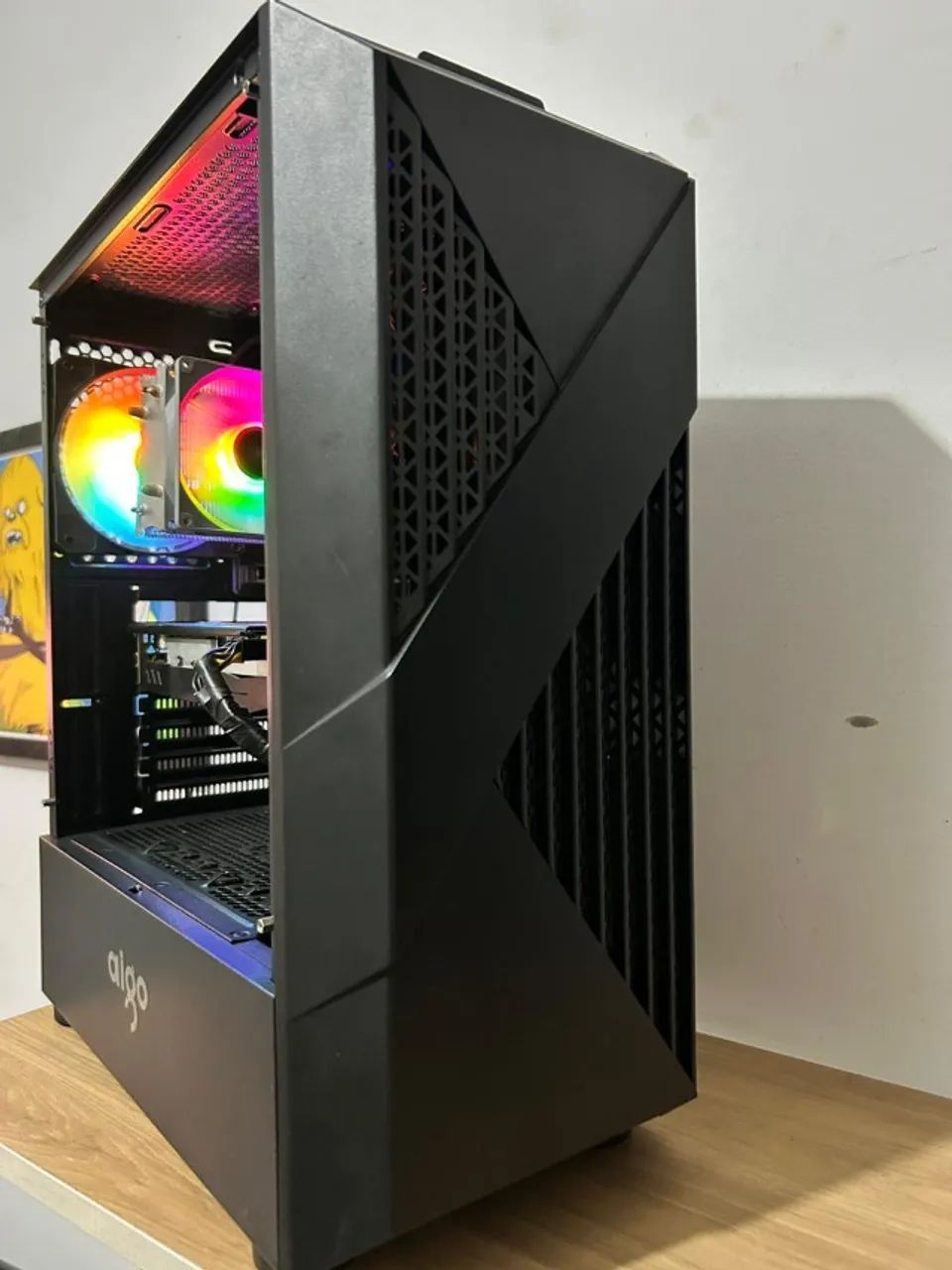 PC GAMER - XEON 2660 10/20 - 32GB RAM - RX 580 8GB - SSD + HD 