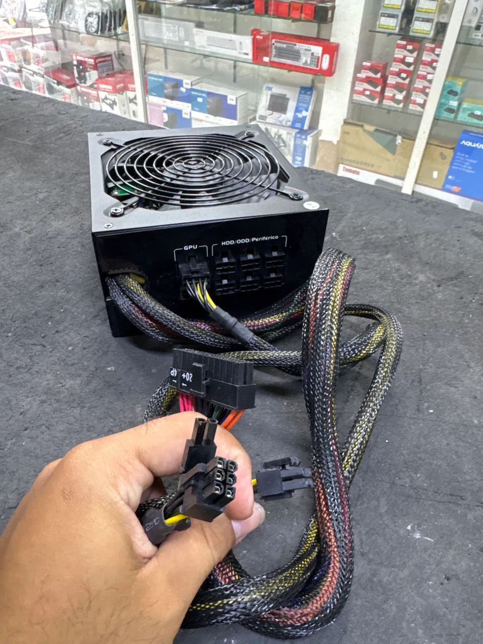 Fonte modular 650w - Foto 3