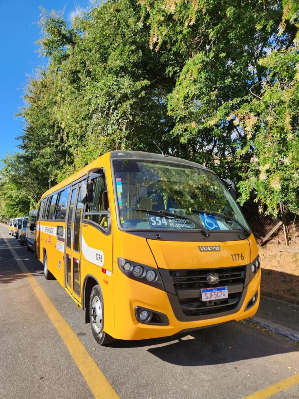 Micro ônibus Vollare V9 2024/24 Motor Cummins urbano único dono 