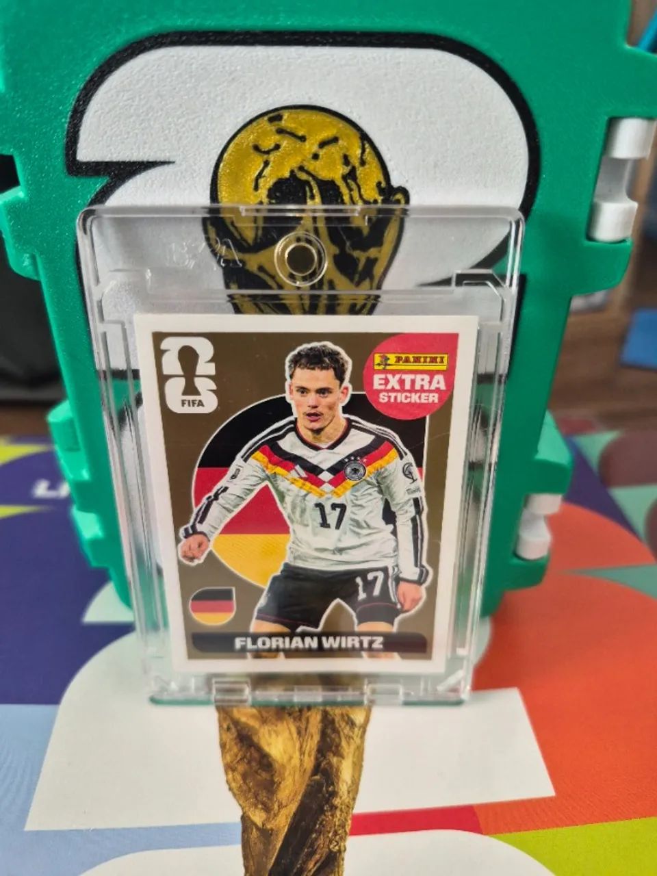 Figurinha Extra Ouro Florian Wirtz Alemanha Copa 2026 - Foto 2