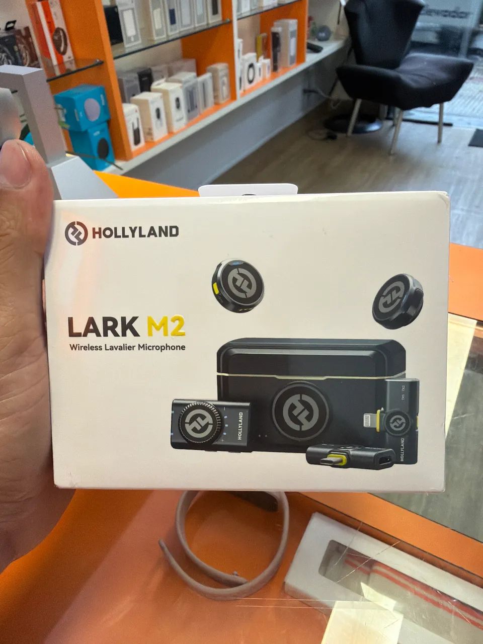 Microfone Hollyland Lark M2 Novo é Original Lacrado com Garantia 