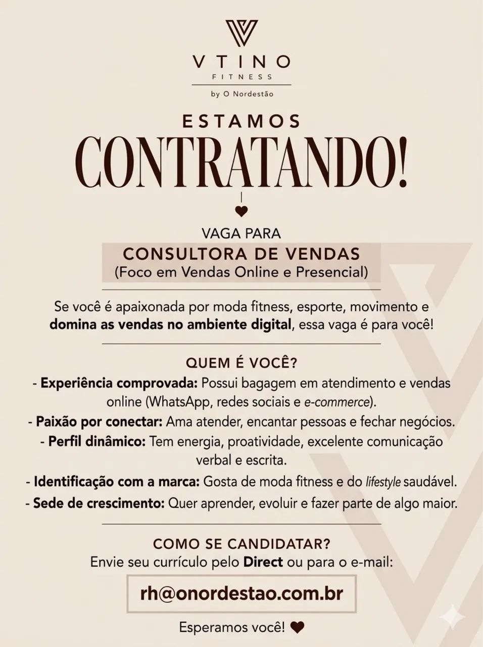 Estamos Contratando 
