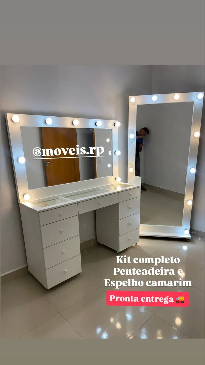 Penteadeira camarim 100% MDF pronta entrega  - Foto 5