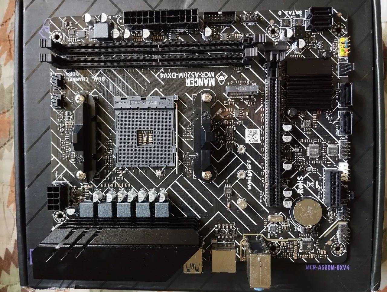 Placa mãe Mancer AMD A520M