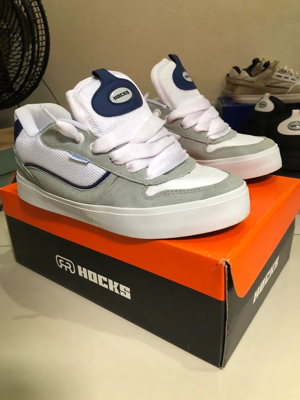 Tênis hocks-branco - Foto 2