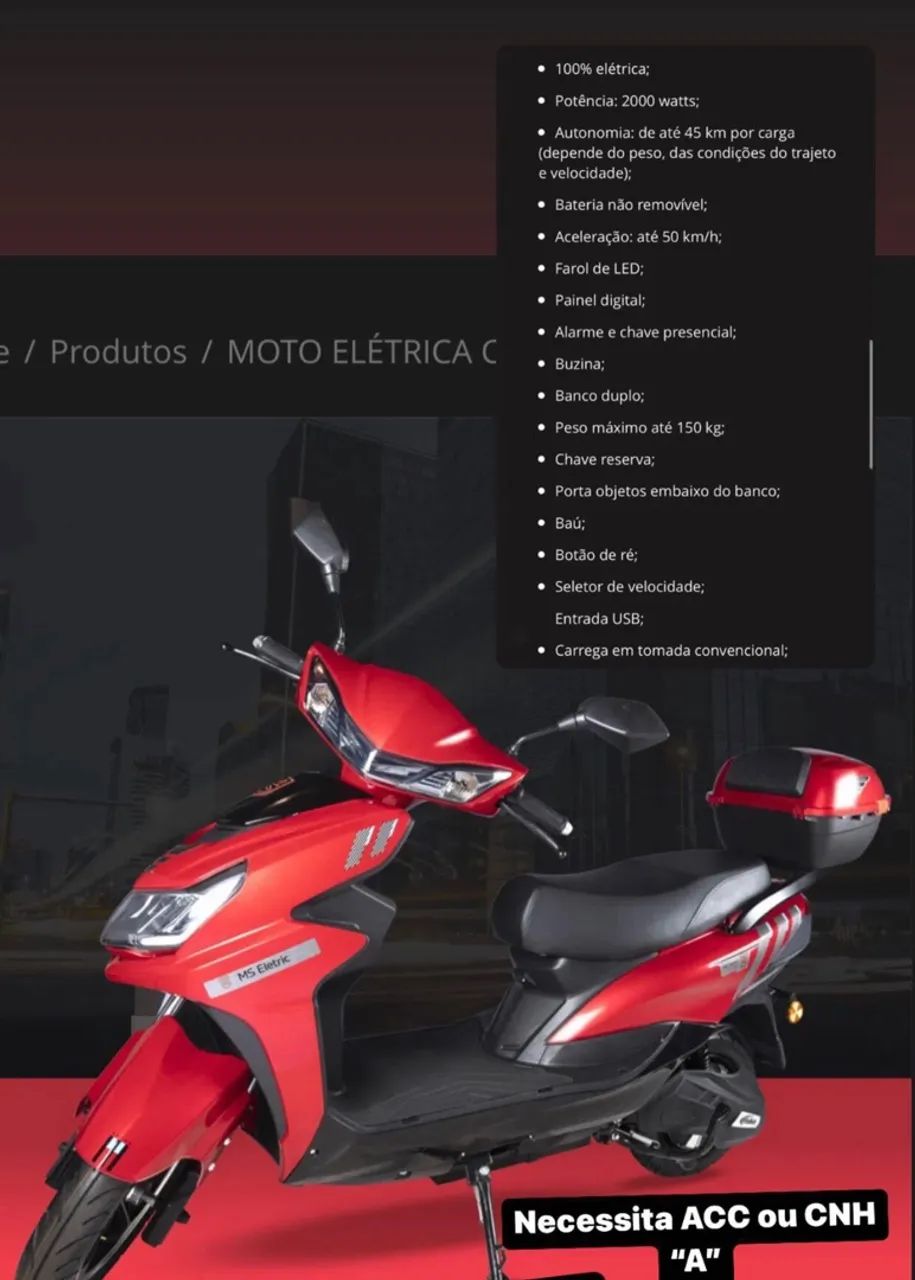 MS Eletric City 2000 W - Foto 2