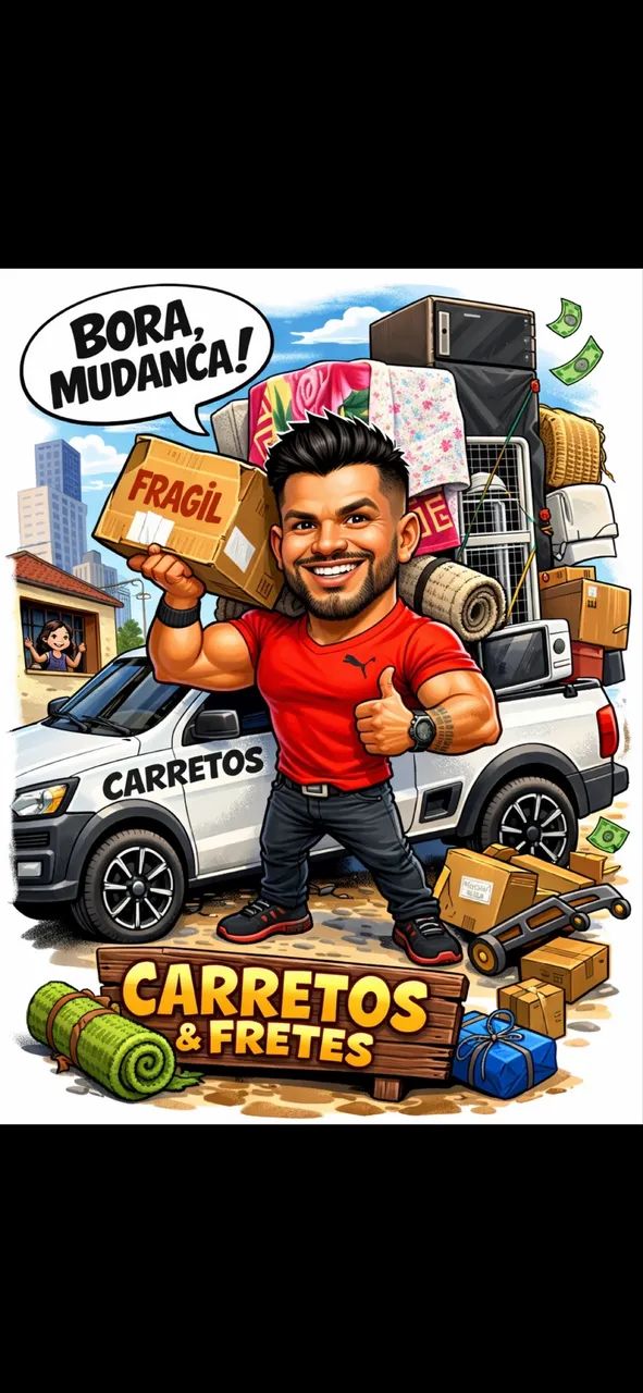 Carreto & mudança completa R$50 - Foto 3