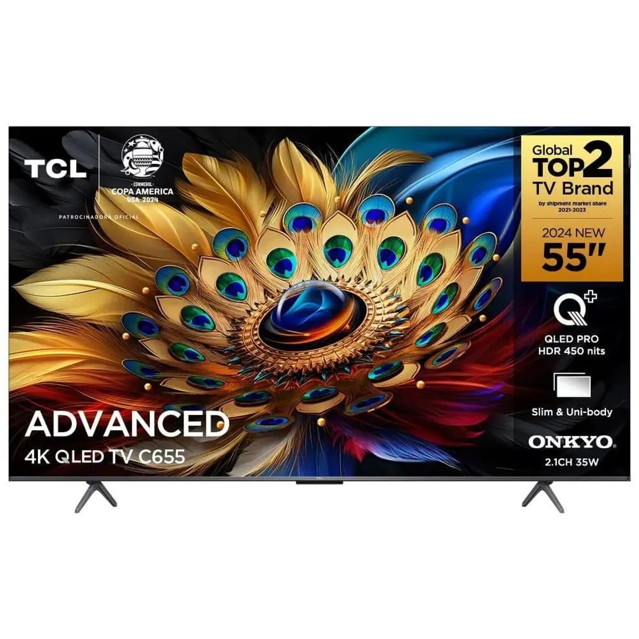 TCL C655 QLED de 55 polegadas - Foto 3