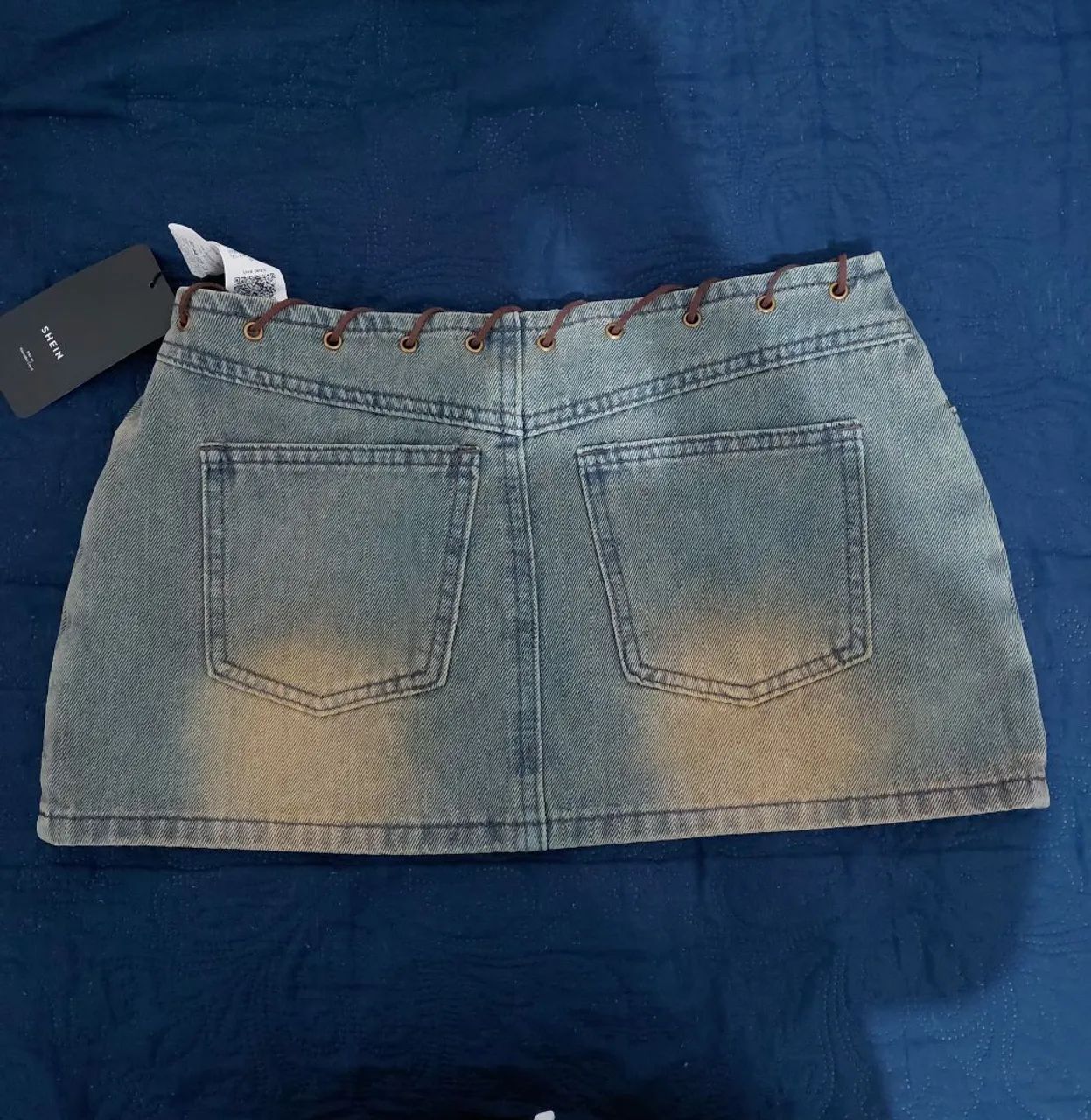 Mini saia jeans  - Foto 2