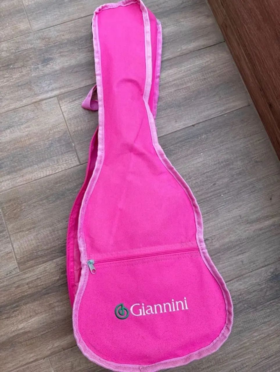 Violão infantil com capa rosa - Foto 2
