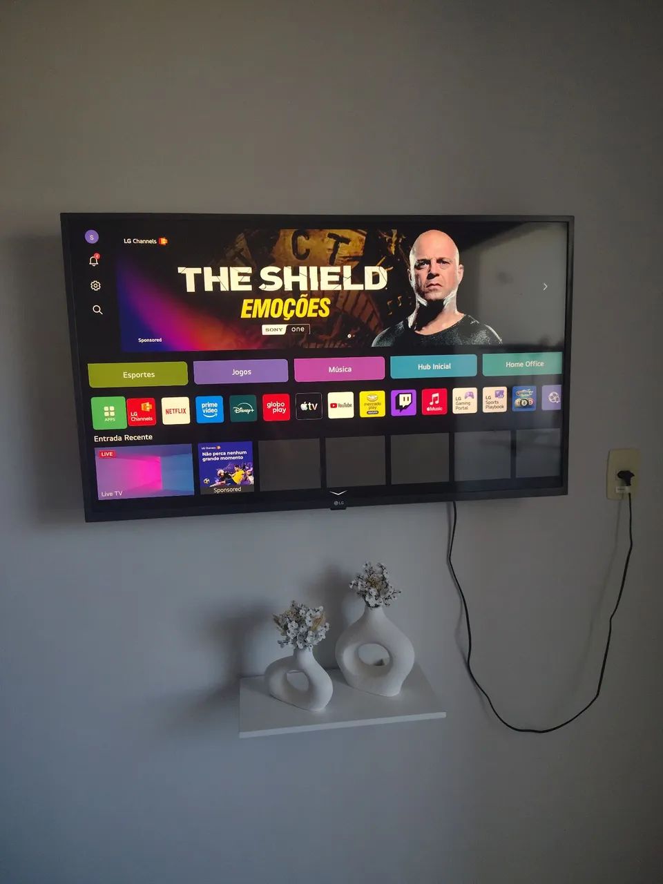 Vendo TV 43 Polegadas LG Smart Thinq AI - Foto 5