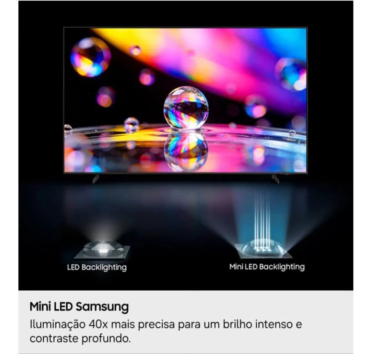 Samsung Smart TV 75" MiniLED 4K M75H 2026 - Foto 4