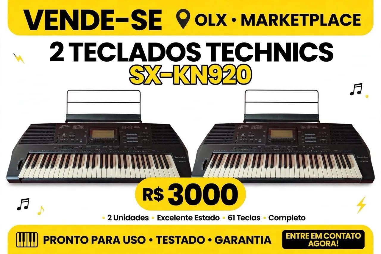 Teclados Technics SX-KN920
