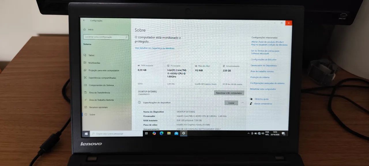 Notebook Lenovo X240 Excelente estado - Foto 3
