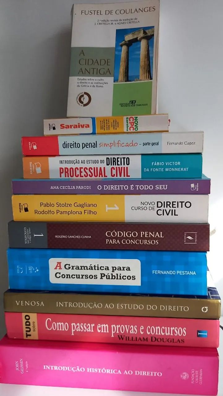 Livros Direito/Concursos (A PARTIR DE R$ 15).