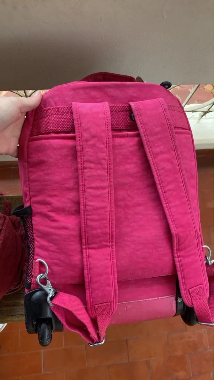 Bolsa kipling rosa original  - Foto 4